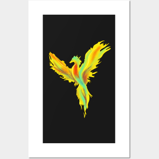 Yellow New phoenix Posters and Art